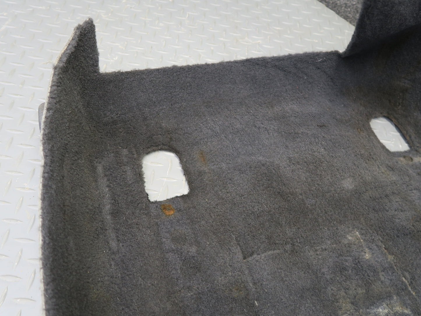 05-13 Chevrolet Corvette C6 Front Right Floor Carpet Liner Black 15265989 OEM