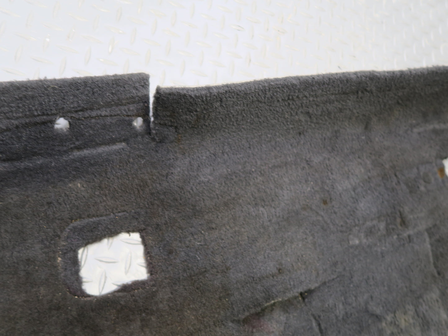 05-13 Chevrolet Corvette C6 Front Right Floor Carpet Liner Black 15265989 OEM