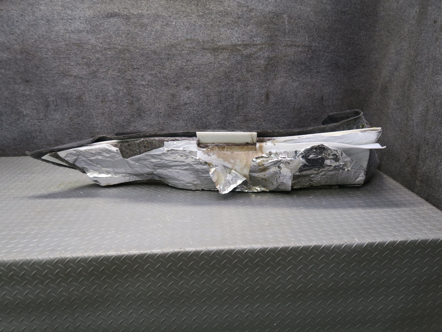 05-13 Chevrolet Corvette C6 Front Right Floor Carpet Liner Black 15265989 OEM