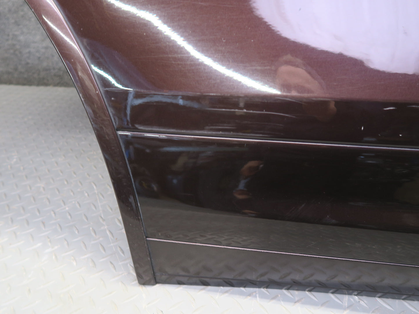 2011-2018 Porsche Cayenne 958 Rear Right Door Shell Panel w Glass Mahagony