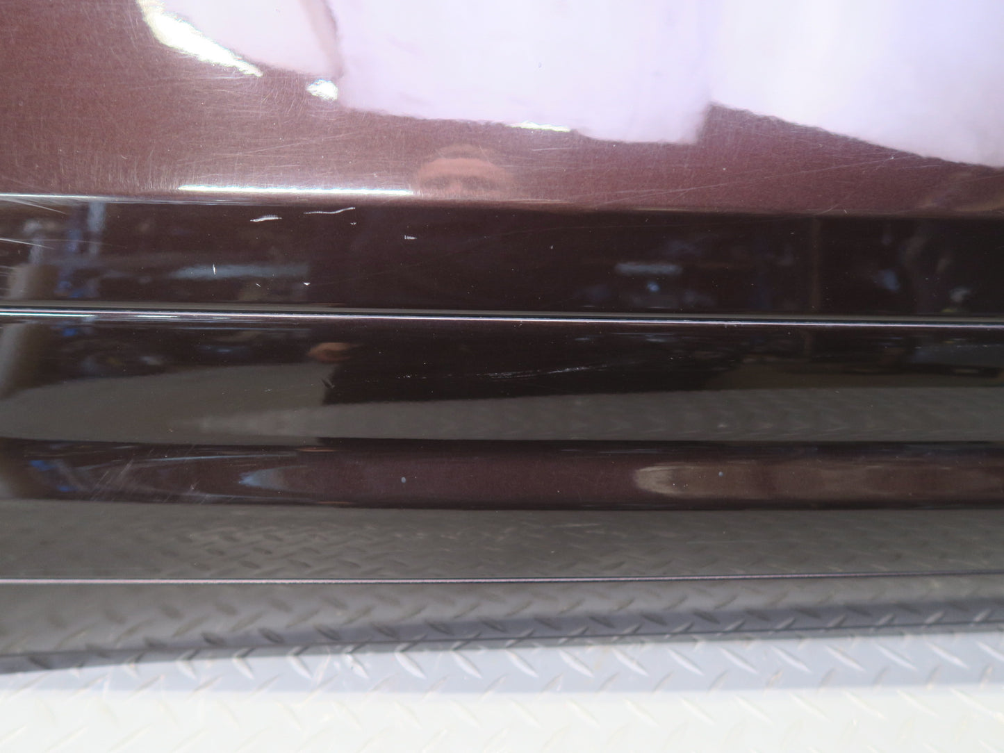2011-2018 Porsche Cayenne 958 Rear Right Door Shell Panel w Glass Mahagony