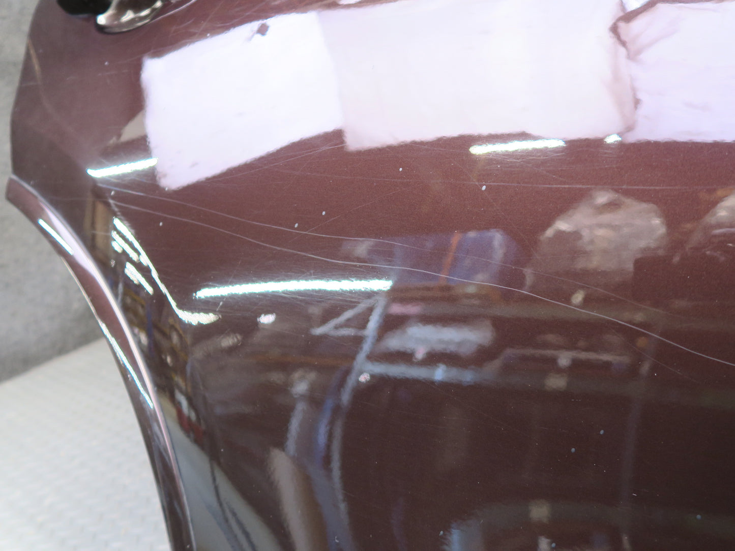 2011-2018 Porsche Cayenne 958 Rear Right Door Shell Panel w Glass Mahagony