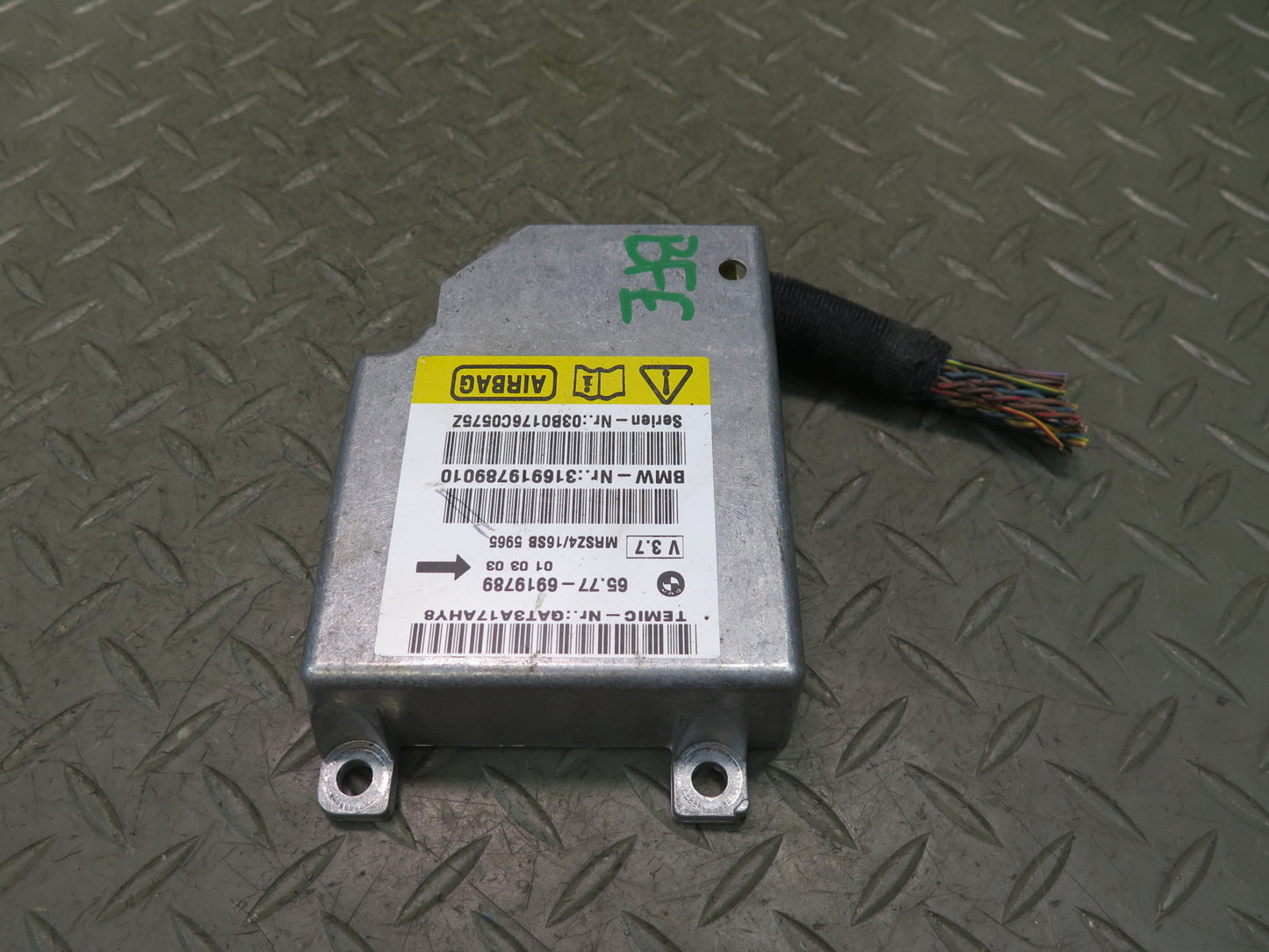 98-03 BMW E39 540ia CENTER CONSOLE CONTROL MODULE UNIT OEM