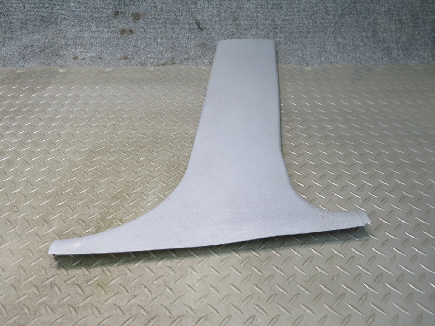97-03 BMW E39 540ia Set of 2 Left & Right Lower B Pillar Trim Cover Gray OEM