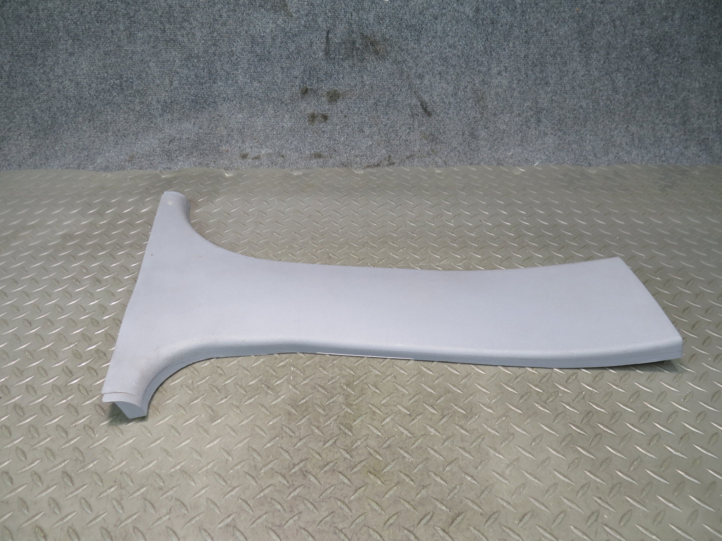 97-03 BMW E39 540ia Set of 2 Left & Right Lower B Pillar Trim Cover Gray OEM