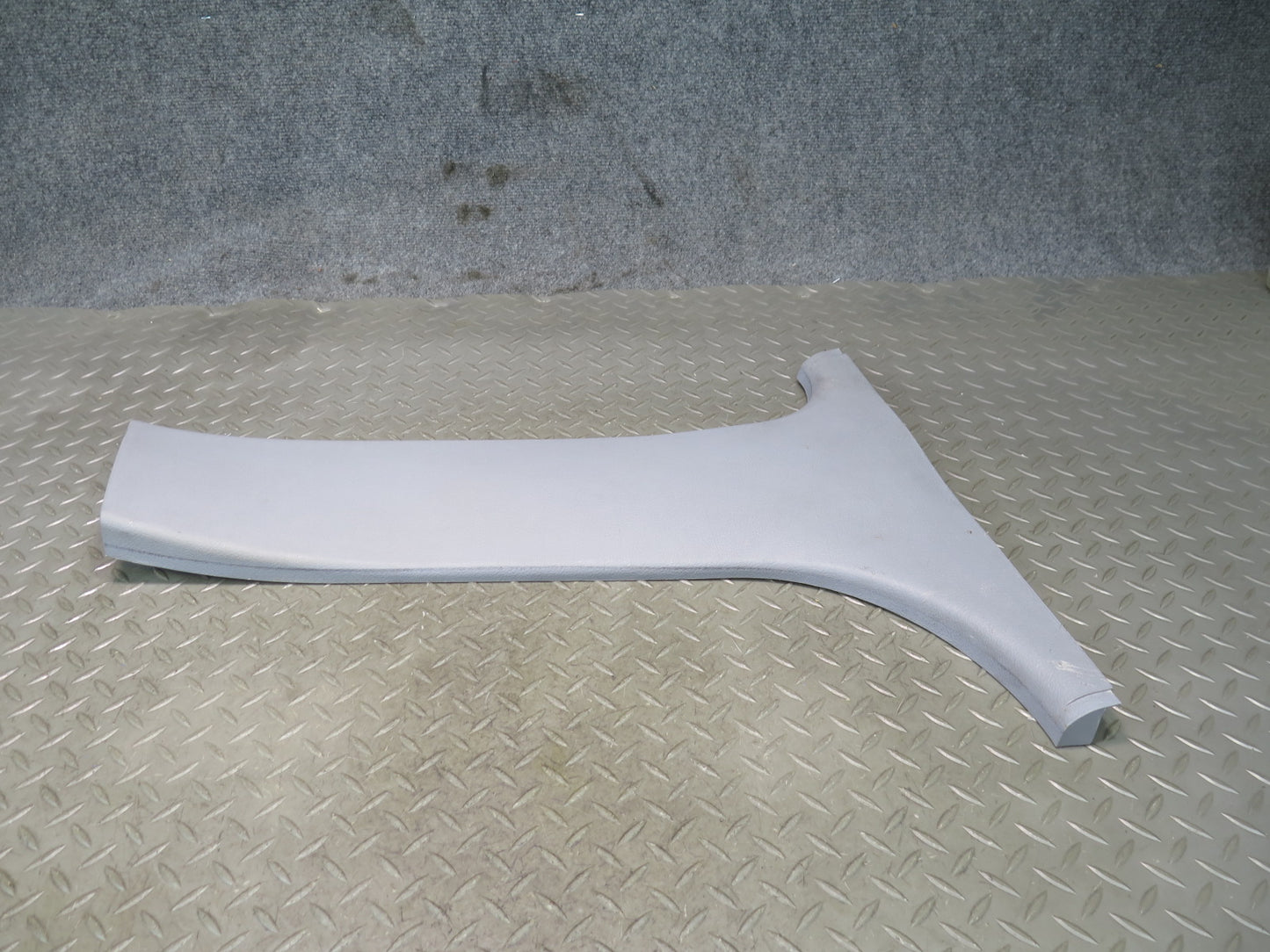 97-03 BMW E39 540ia Set of 2 Left & Right Lower B Pillar Trim Cover Gray OEM