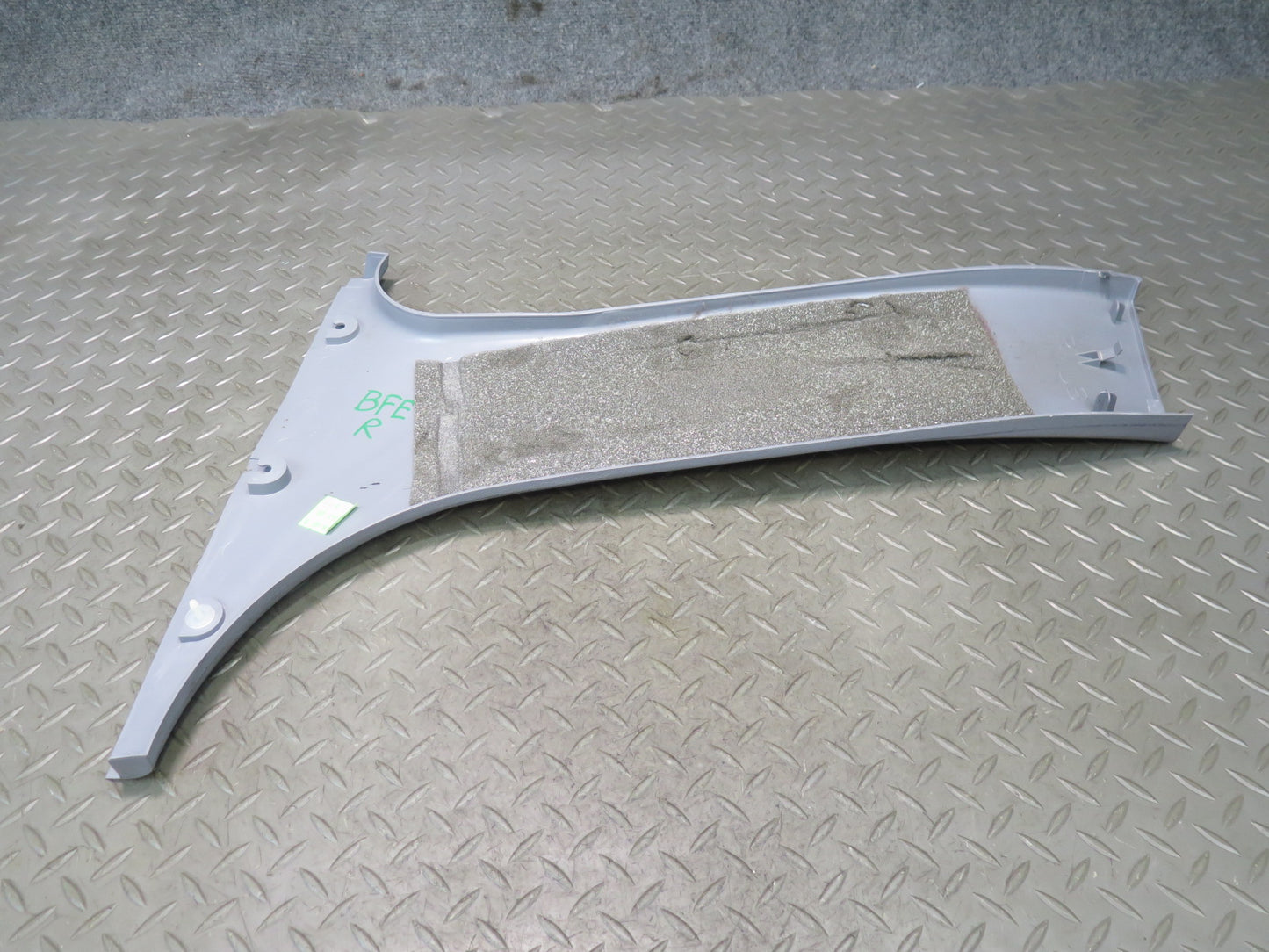 97-03 BMW E39 540ia Set of 2 Left & Right Lower B Pillar Trim Cover Gray OEM