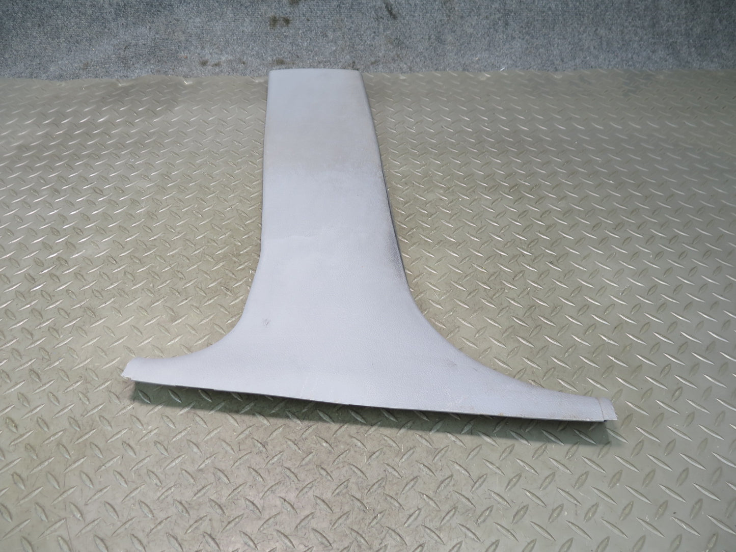 97-03 BMW E39 540ia Set of 2 Left & Right Lower B Pillar Trim Cover Gray OEM