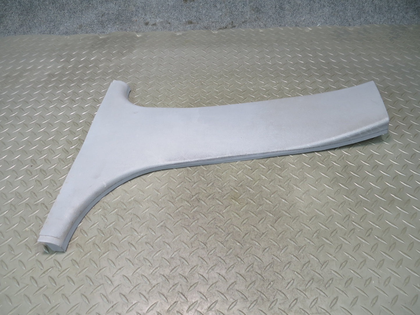 97-03 BMW E39 540ia Set of 2 Left & Right Lower B Pillar Trim Cover Gray OEM