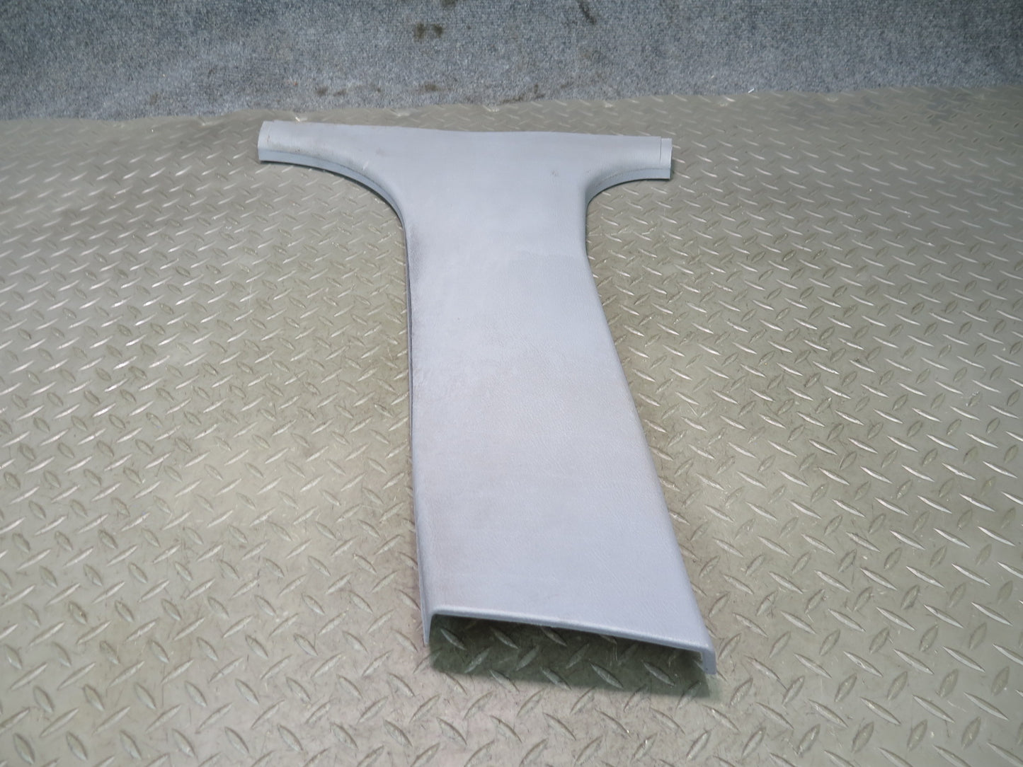 97-03 BMW E39 540ia Set of 2 Left & Right Lower B Pillar Trim Cover Gray OEM