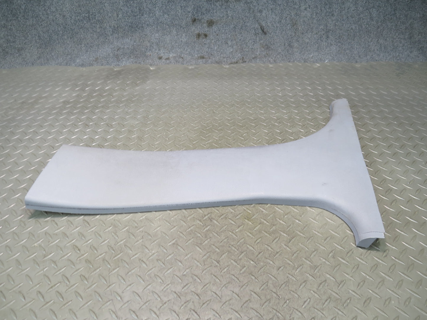 97-03 BMW E39 540ia Set of 2 Left & Right Lower B Pillar Trim Cover Gray OEM