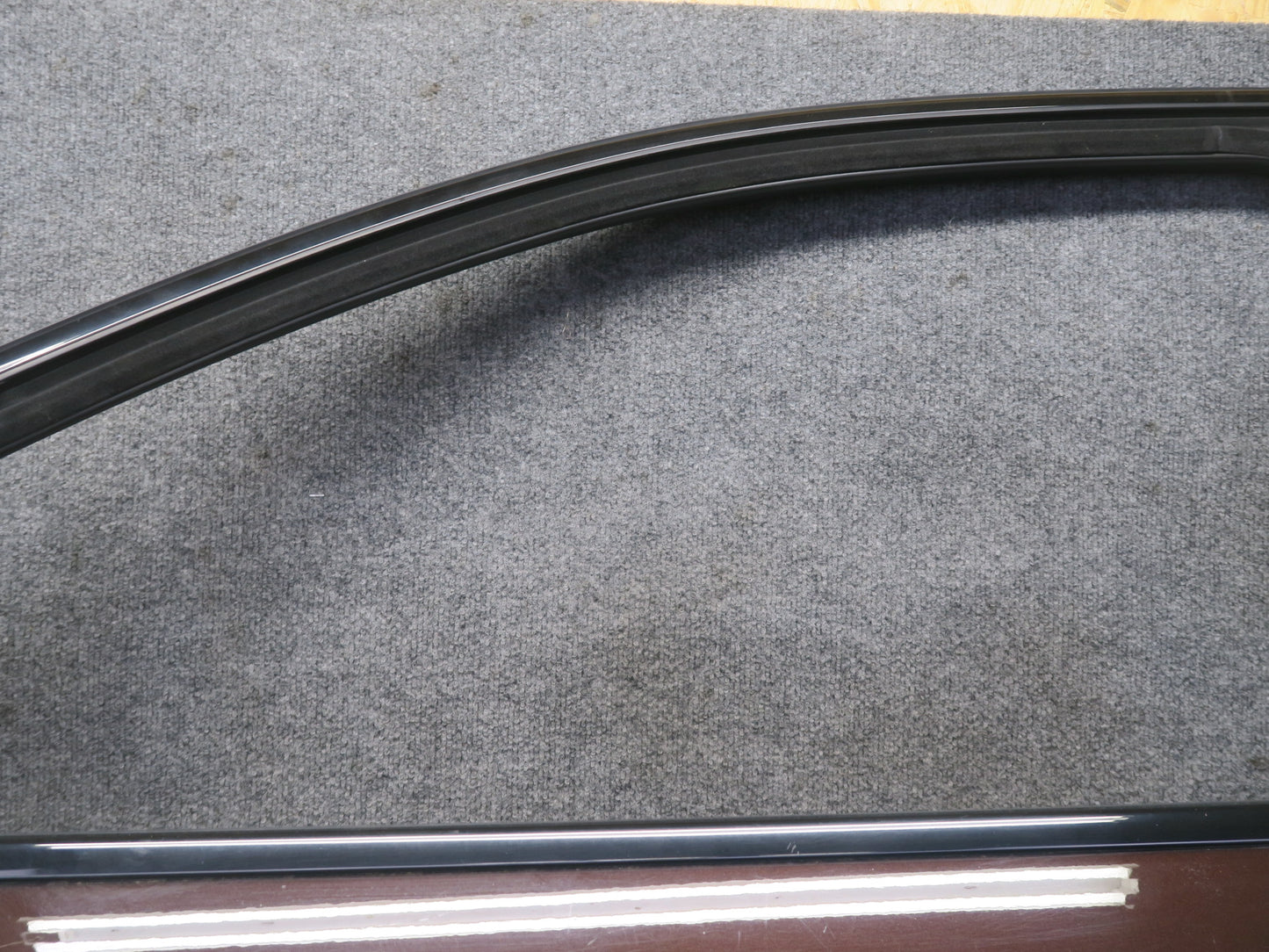 2011-2018 Porsche Cayenne 958 Front Left Door Shell Panel w Glass Mahagony