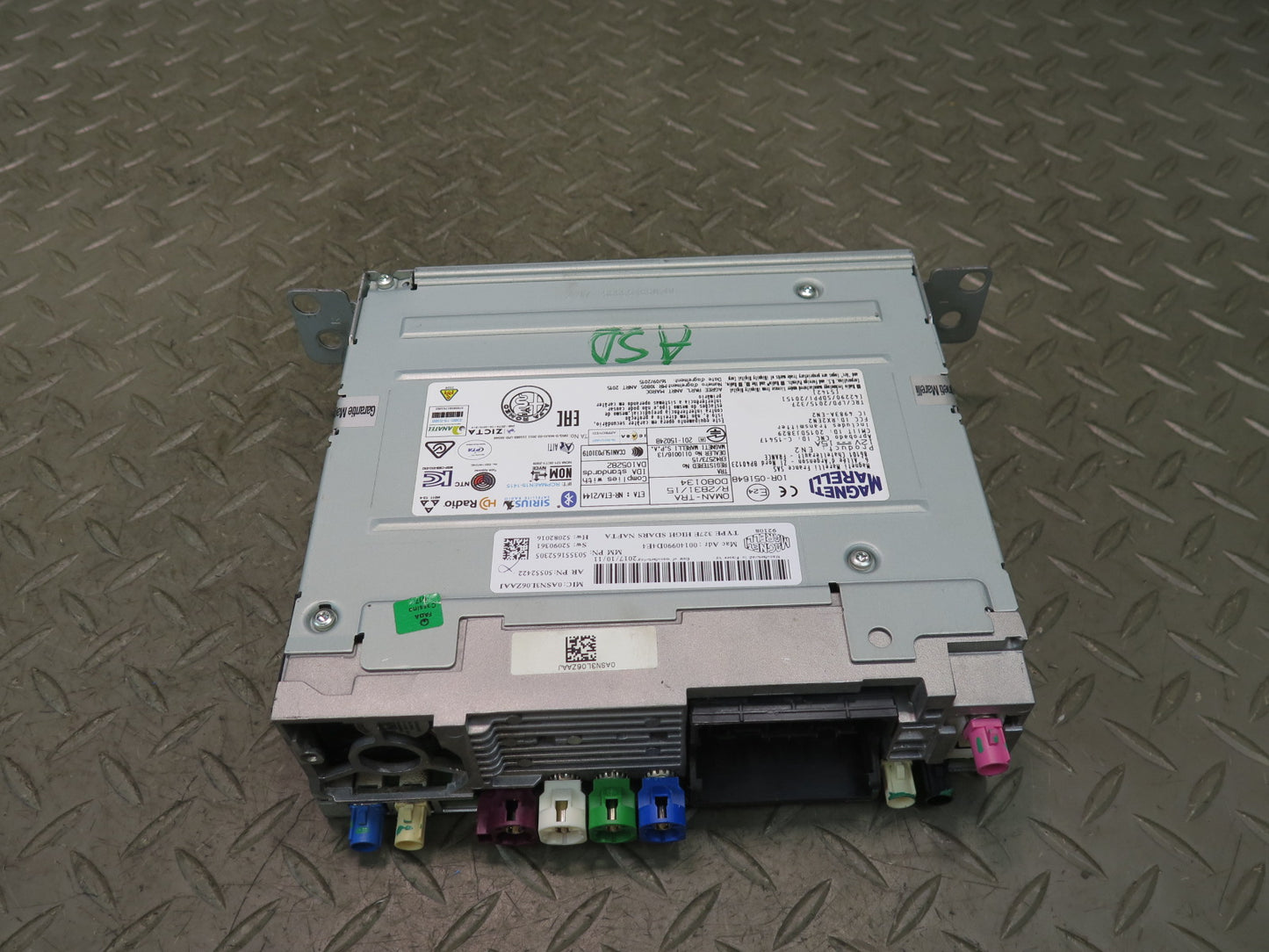 2017-2023 Alfa Romeo Stelvio Satellite Radio Receiver Control Module