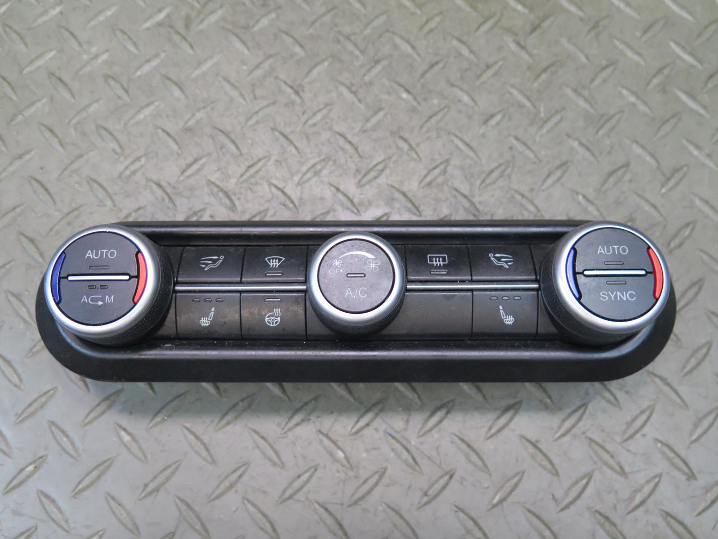 2017-2023 Alfa Romeo Stelvio A/C Climate Heater Control Switch Panel