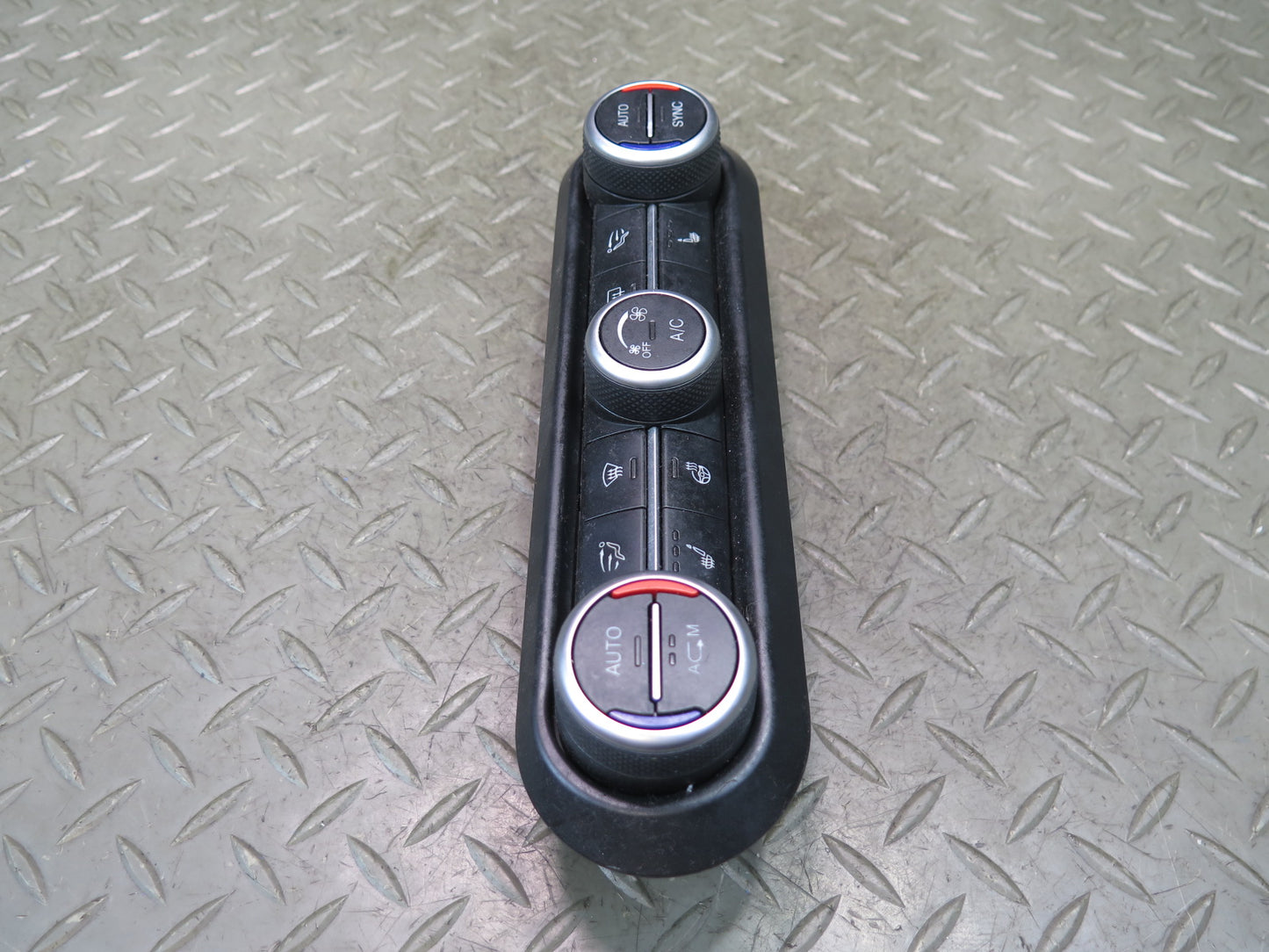 2017-2023 Alfa Romeo Stelvio A/C Climate Heater Control Switch Panel
