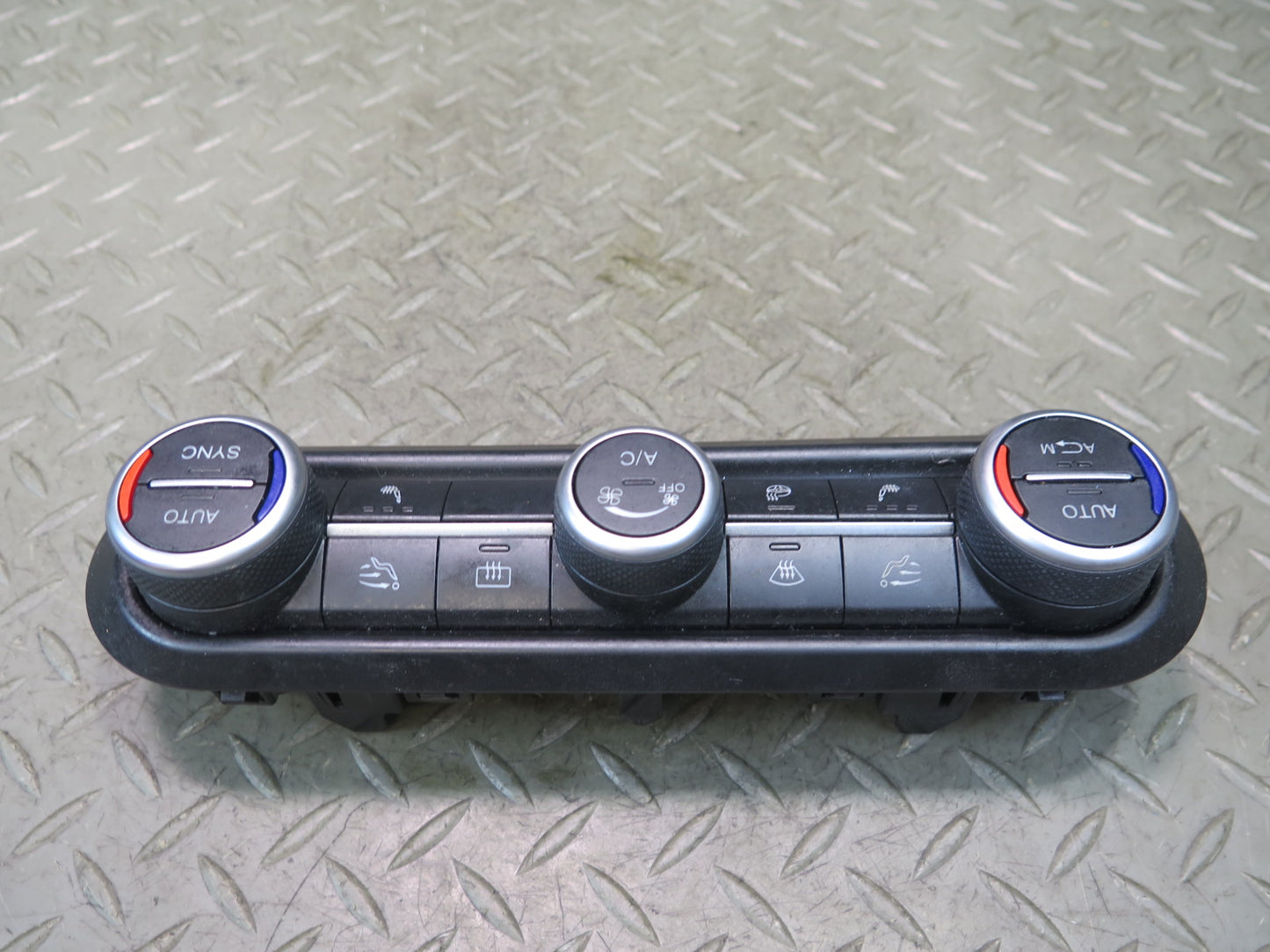 2017-2023 Alfa Romeo Stelvio A/C Climate Heater Control Switch Panel