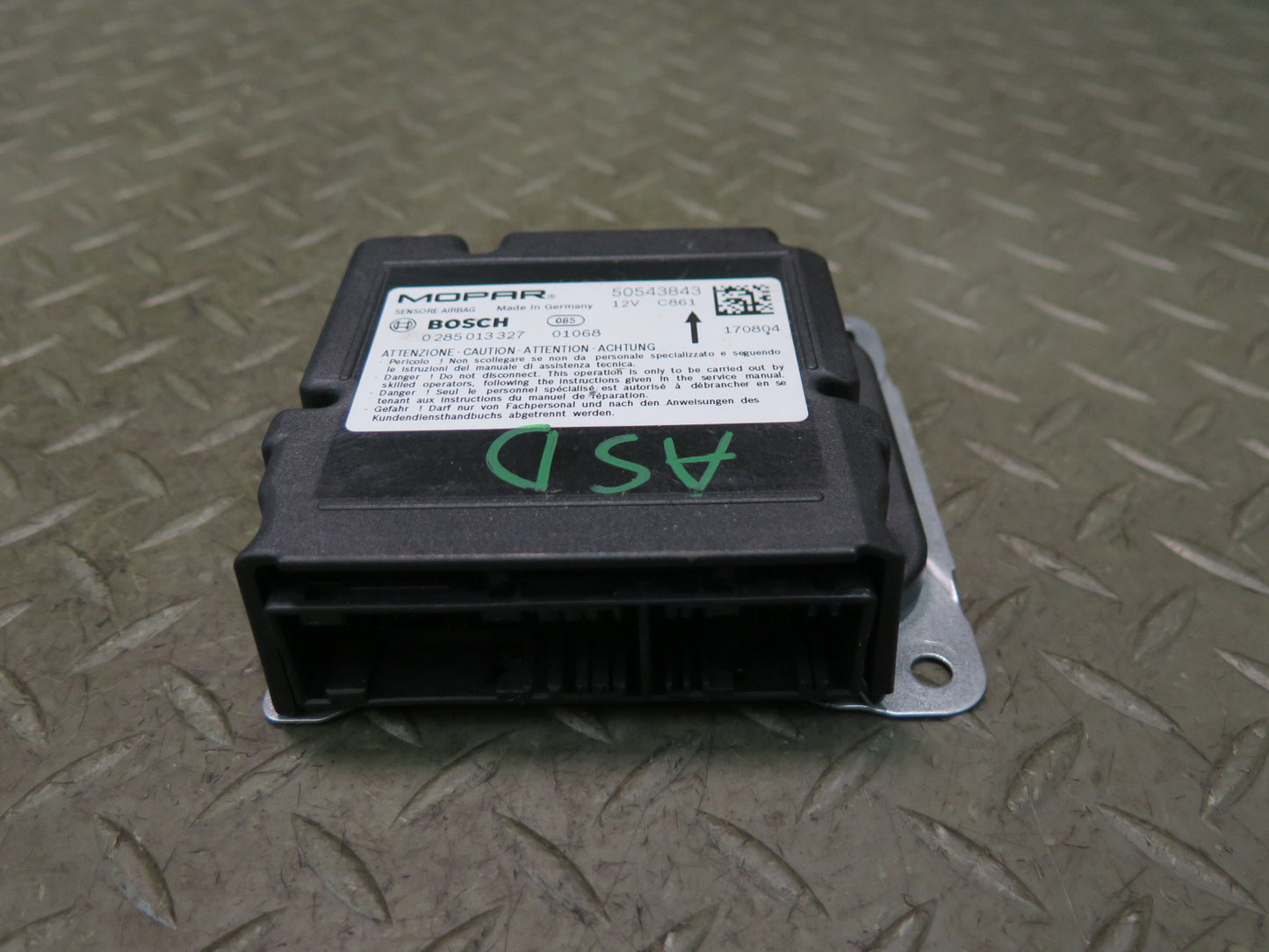 17-19 ALFA ROMEO STELVIO RESTRAINT DIAGNOSTIC COMPUTER MODULE SRS UNIT OEM