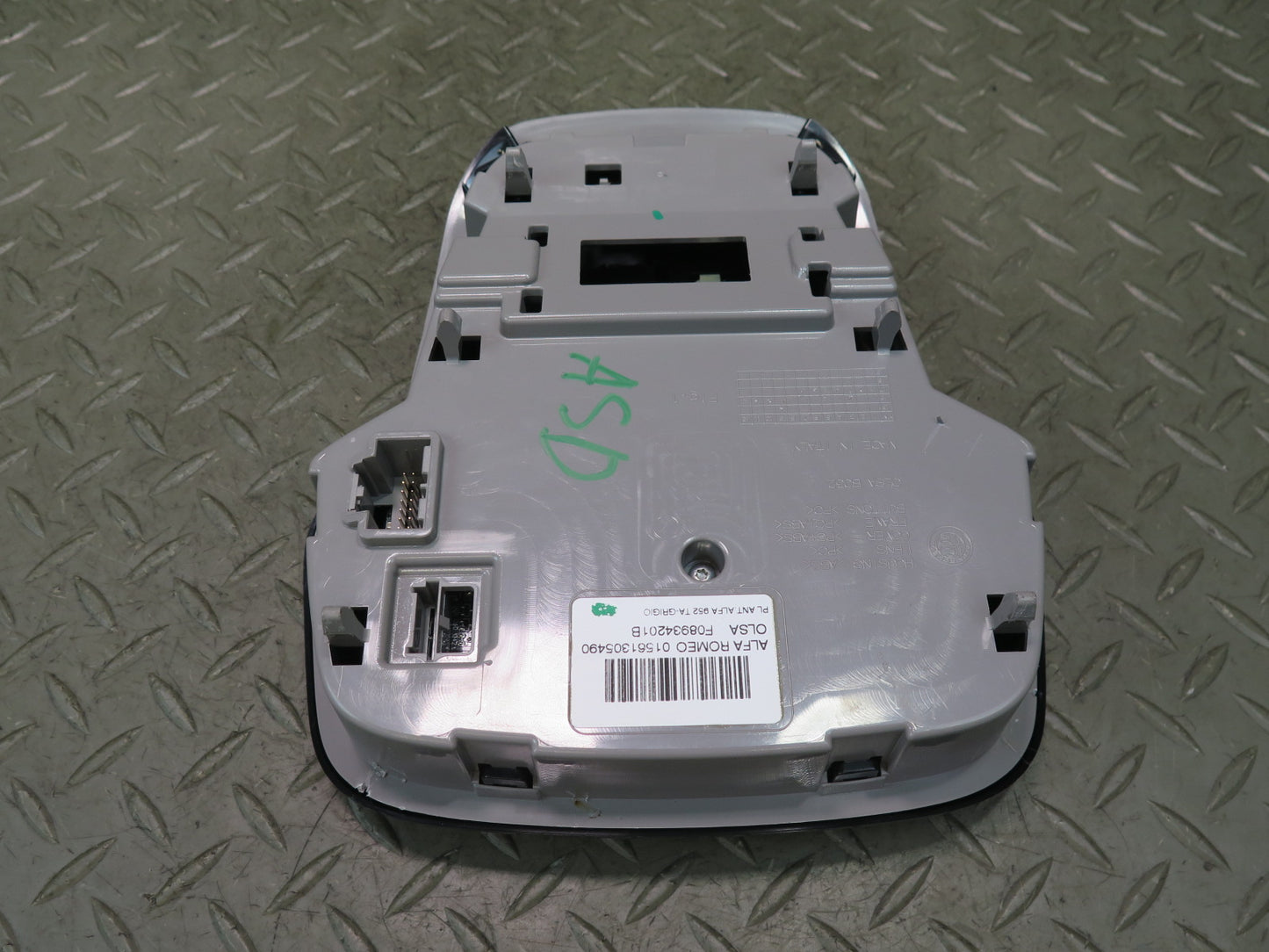 2017-2023 Alfa Romeo Stelvio Front Overhead Console Dome Light Lamp Panel