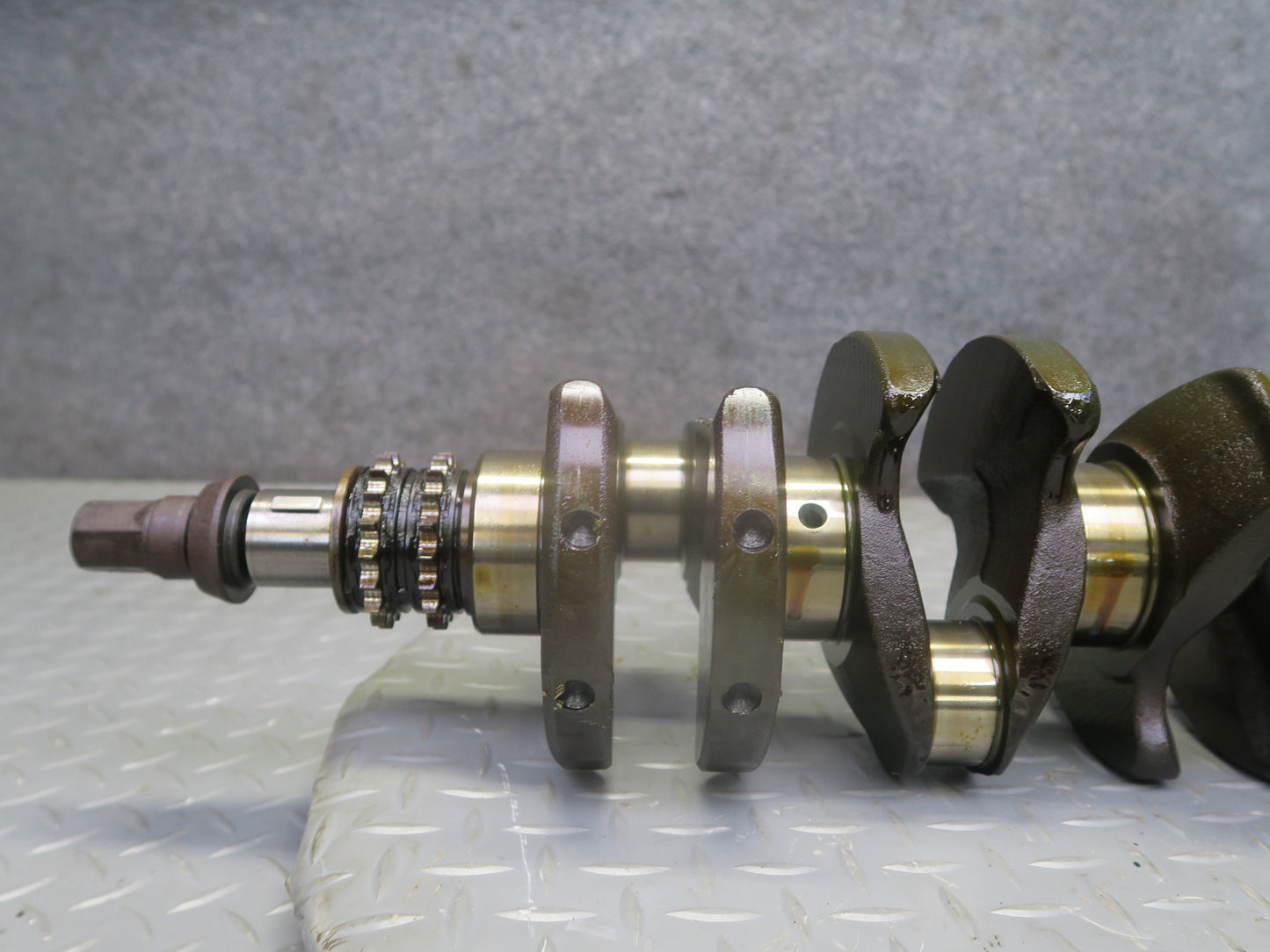 01-06 BMW E53 E85 X5 Z4 E46 330ci 3.0L M54 Engine Crankshaft Unit 150K Miles OEM