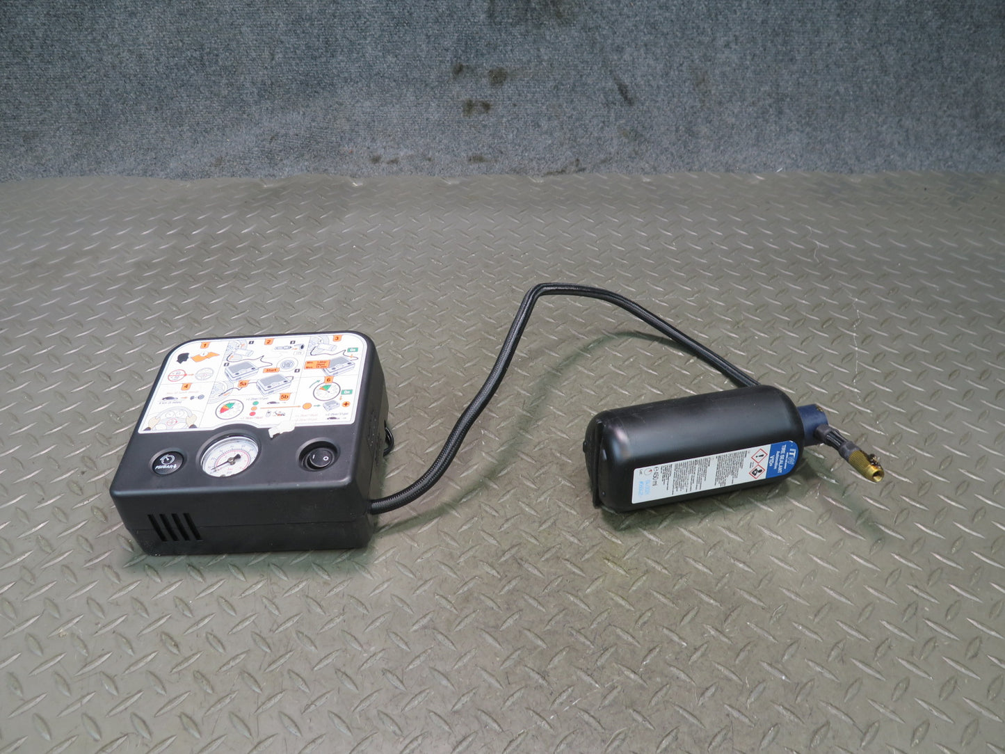 2017-2023 Alfa Romeo Stelvio Emergency Tire Inflator Wheel Air Compressor Pump