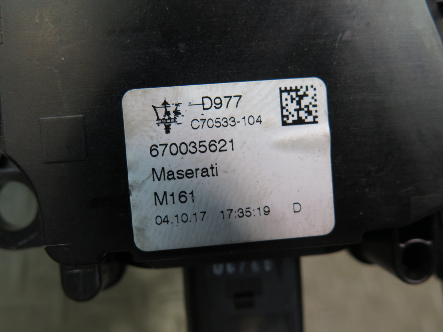 2017-2023 Alfa Romeo Stelvio Rear Trunk Lid Lift Gate Lock Latch Actuator