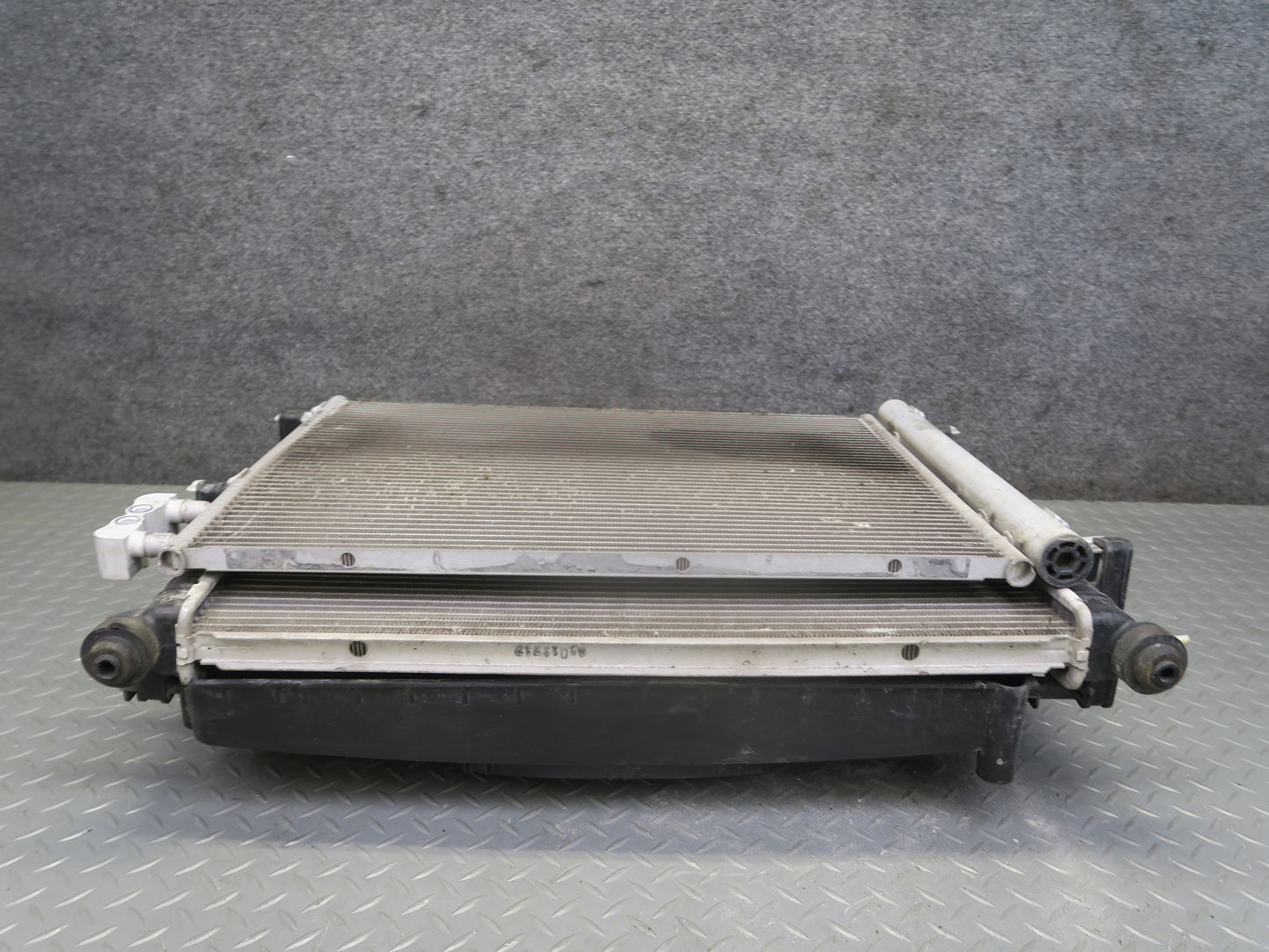 14-19 Chevrolet Corvette C7 Engine Cooling Radiator A/C Condenser Fan Assy OEM