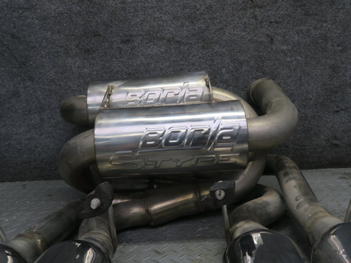 05-08 Chevrolet Corvette C6 6.0L 6.2L Borla Rear Exhaust Muffler Assembly