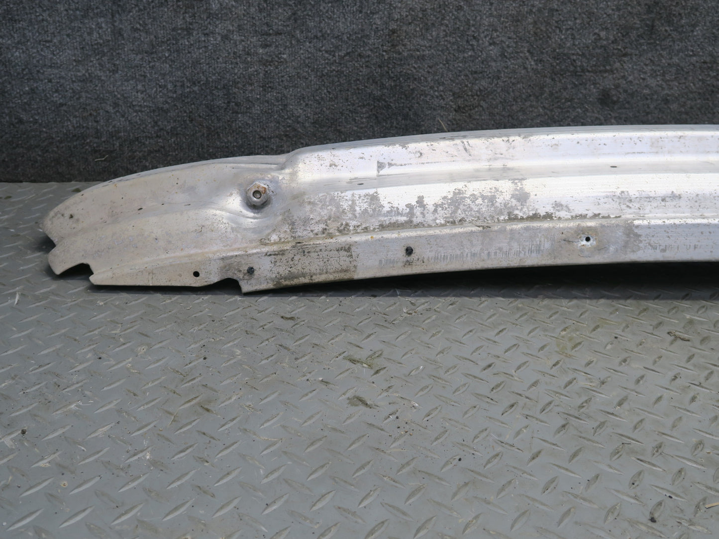97-03 BMW E39 540i 528i Sedan Rear Bumper Reinforcement Impact Bar OEM