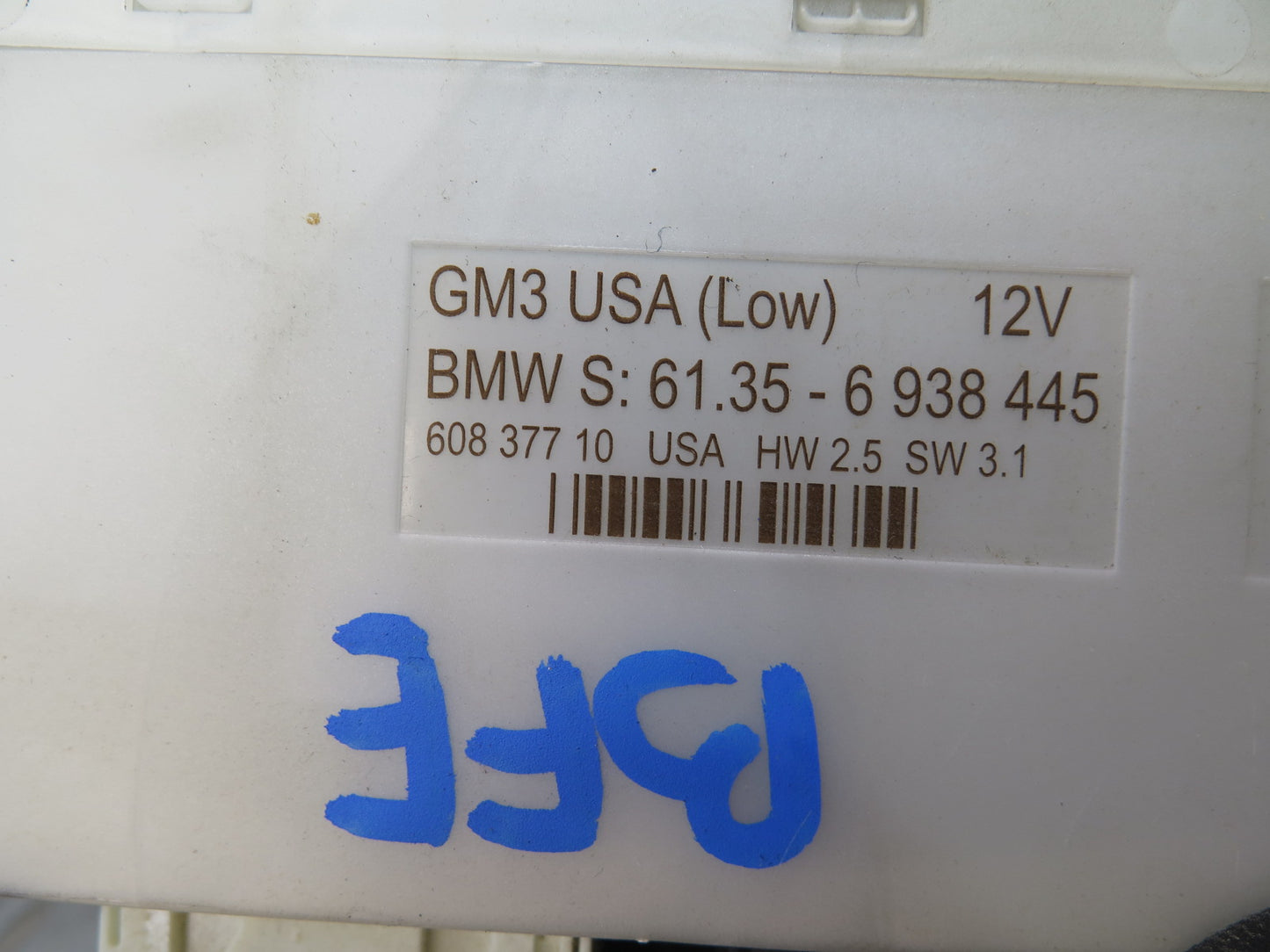 01-03 BMW E39 540ia BCM Body Control Module Unit 6938445 OEM