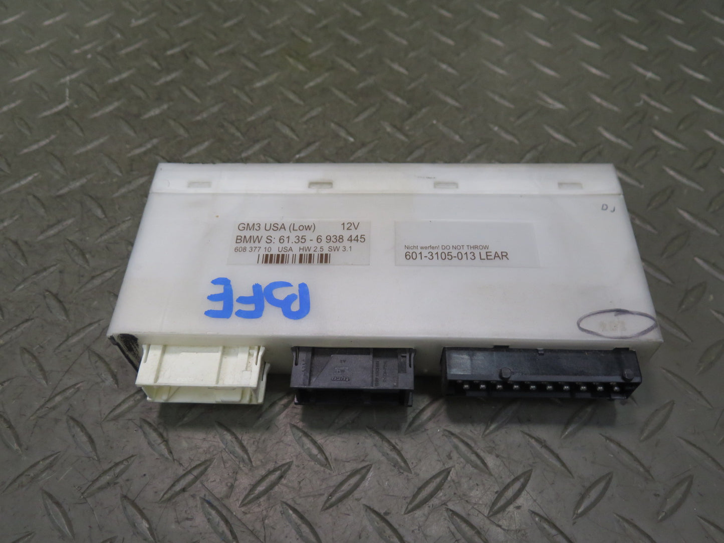 01-03 BMW E39 540ia BCM Body Control Module Unit 6938445 OEM
