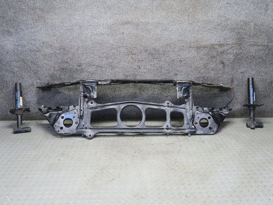 97-03 BMW E39 540ia Front Radiator Support w Front Shock Absorber Set OEM