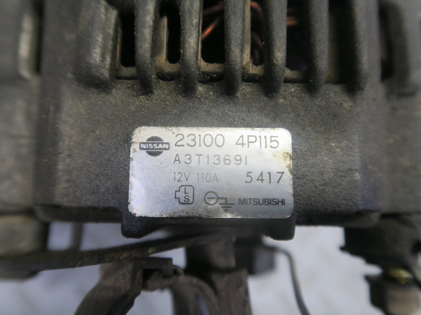 95-97 Nissan Gloria HY33 VQ30DET Turbo Engine Alternator Generator 60K Mile OEM