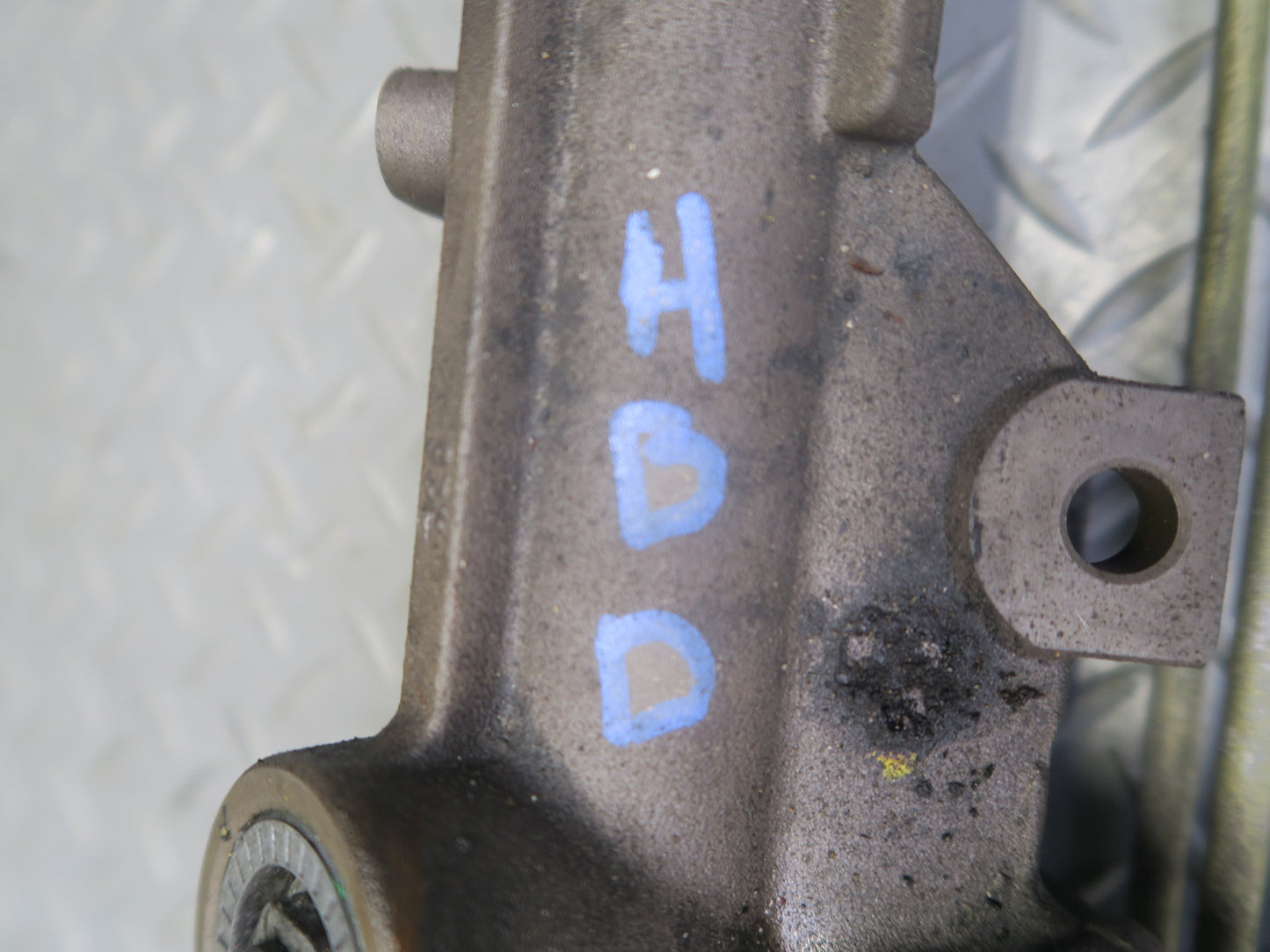 2001 BMW E46 330ci Power Steering Gear Rack & Pinion Yellow TAG 120K 6753852 OEM