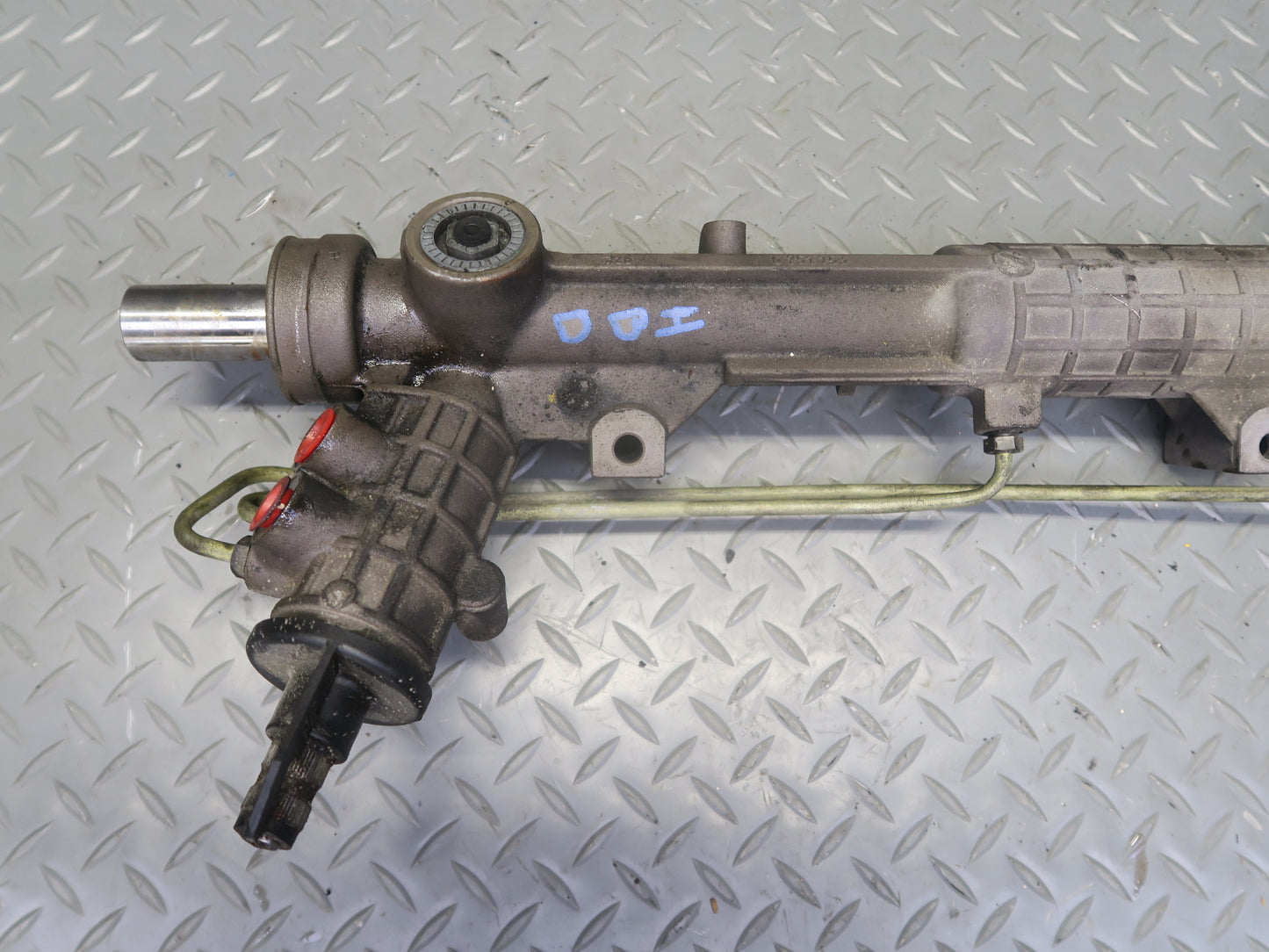 2001 BMW E46 330ci Power Steering Gear Rack & Pinion Yellow TAG 120K 6753852 OEM