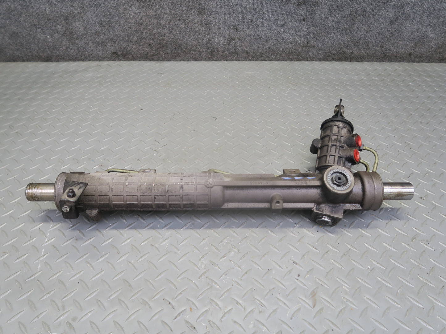 2001 BMW E46 330ci Power Steering Gear Rack & Pinion Yellow TAG 120K 6753852 OEM