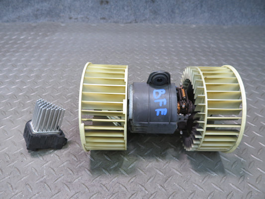 01-03 BMW E53 E39 540ia A/C Heater Blower Motor Fan & Resistor Set 8385558 OEM