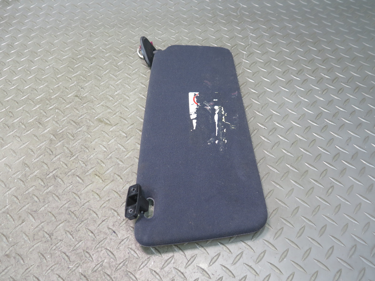 01-03 BMW E39 540ia Set of 2 Front Left & Right Sun Visor Black OEM