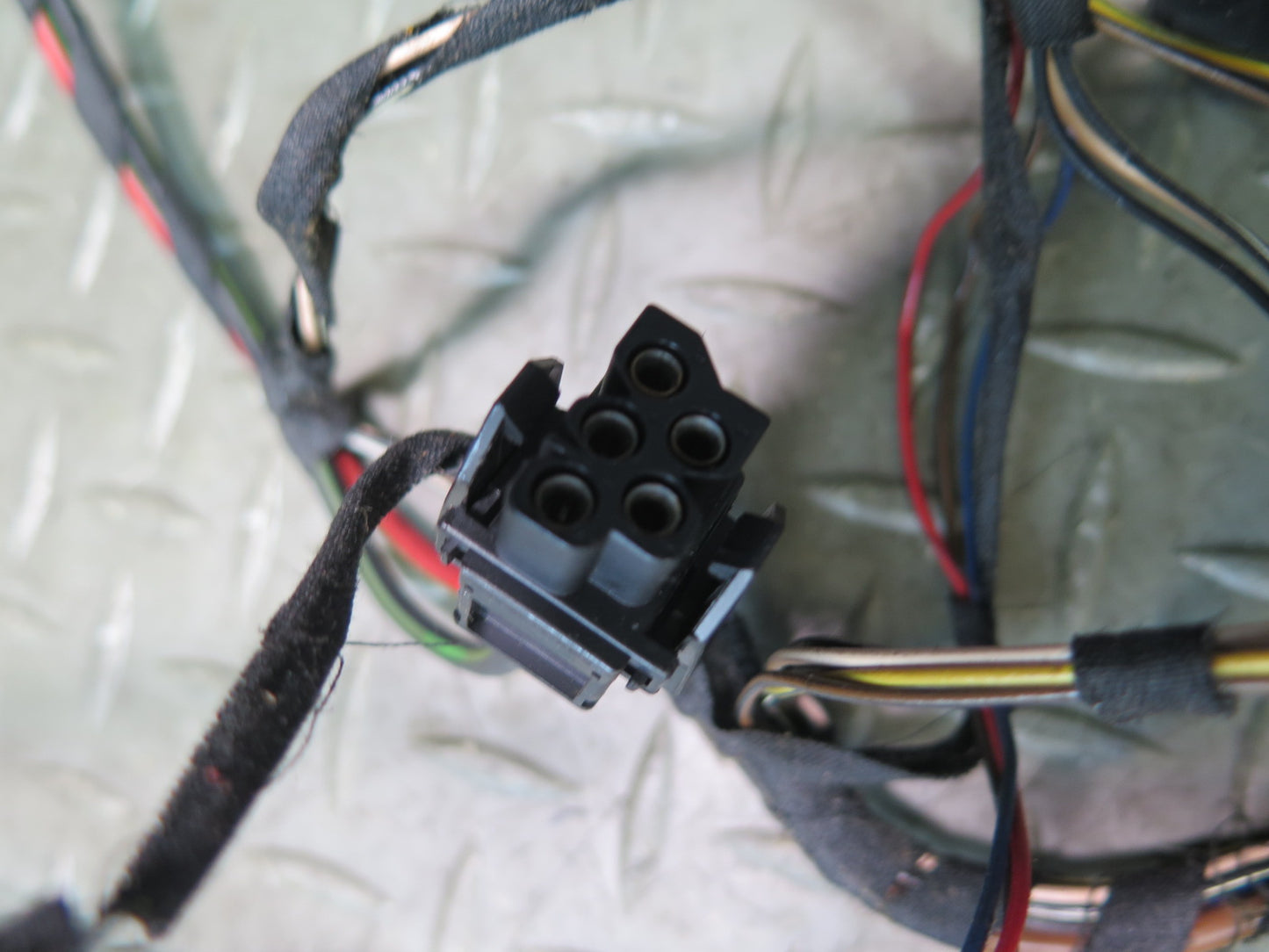 00-03 BMW E39 540ia Set of 6 A/C Heater Flap Door Actuator Motor Wiring Set OEM