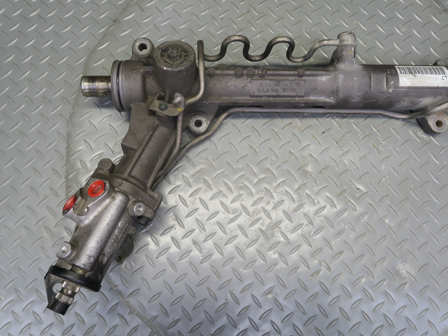 2006-2010 BMW E63 E64 M6 Hydraulic Power Steering Rack & Pinion 118K Miles
