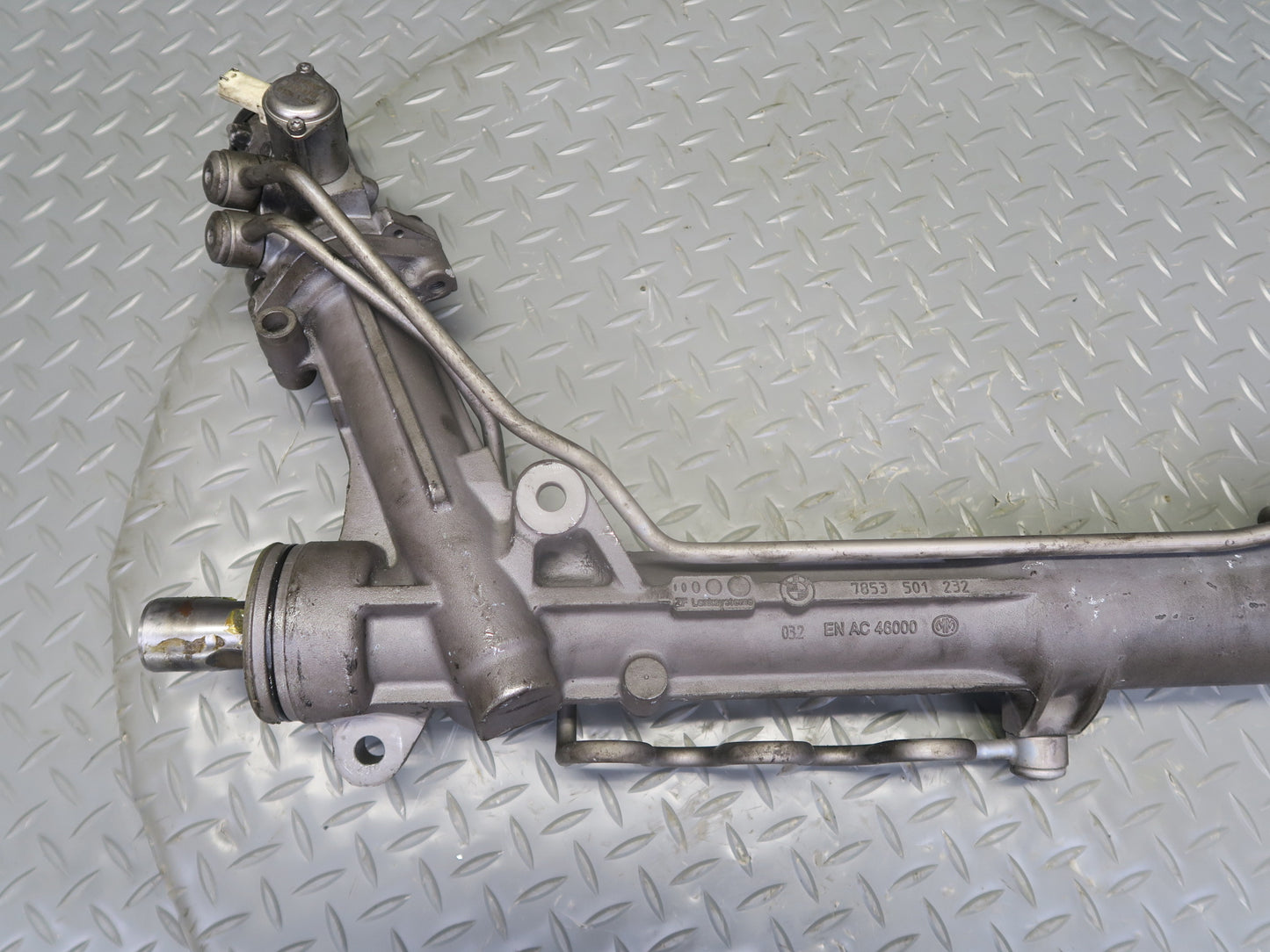 2006-2010 BMW E63 E64 M6 Hydraulic Power Steering Rack & Pinion 118K Miles