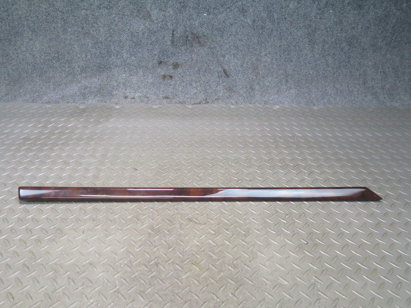 97-03 BMW E39 540ia Set of 4 Front & Rear Interior Door Woodgrain Trim Cover OEM