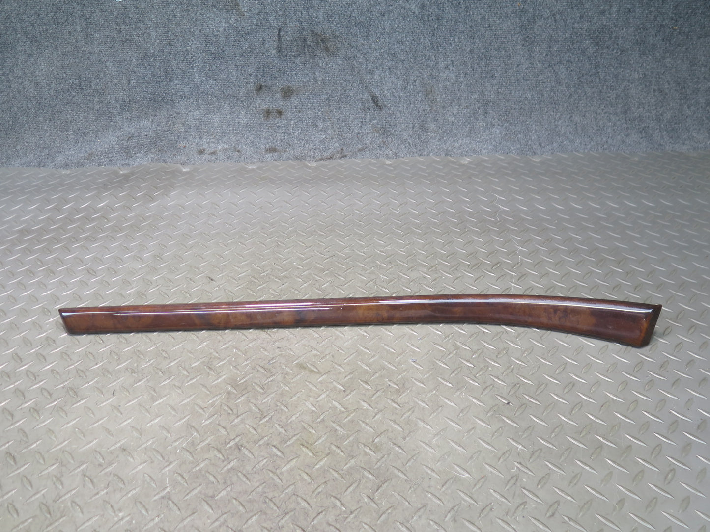 97-03 BMW E39 540ia Set of 4 Front & Rear Interior Door Woodgrain Trim Cover OEM