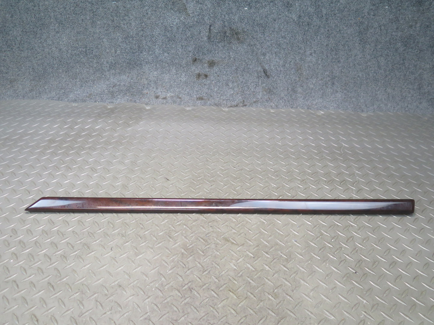 97-03 BMW E39 540ia Set of 4 Front & Rear Interior Door Woodgrain Trim Cover OEM