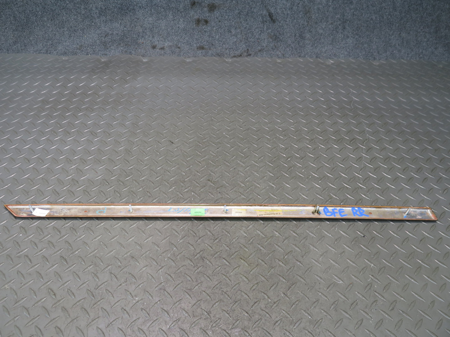 97-03 BMW E39 540ia Set of 4 Front & Rear Interior Door Woodgrain Trim Cover OEM