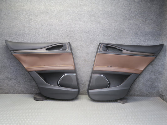 2017-2023 Alfa Romeo Stelvio Rear Left & Right Door Trim Cover Panel Set of 2
