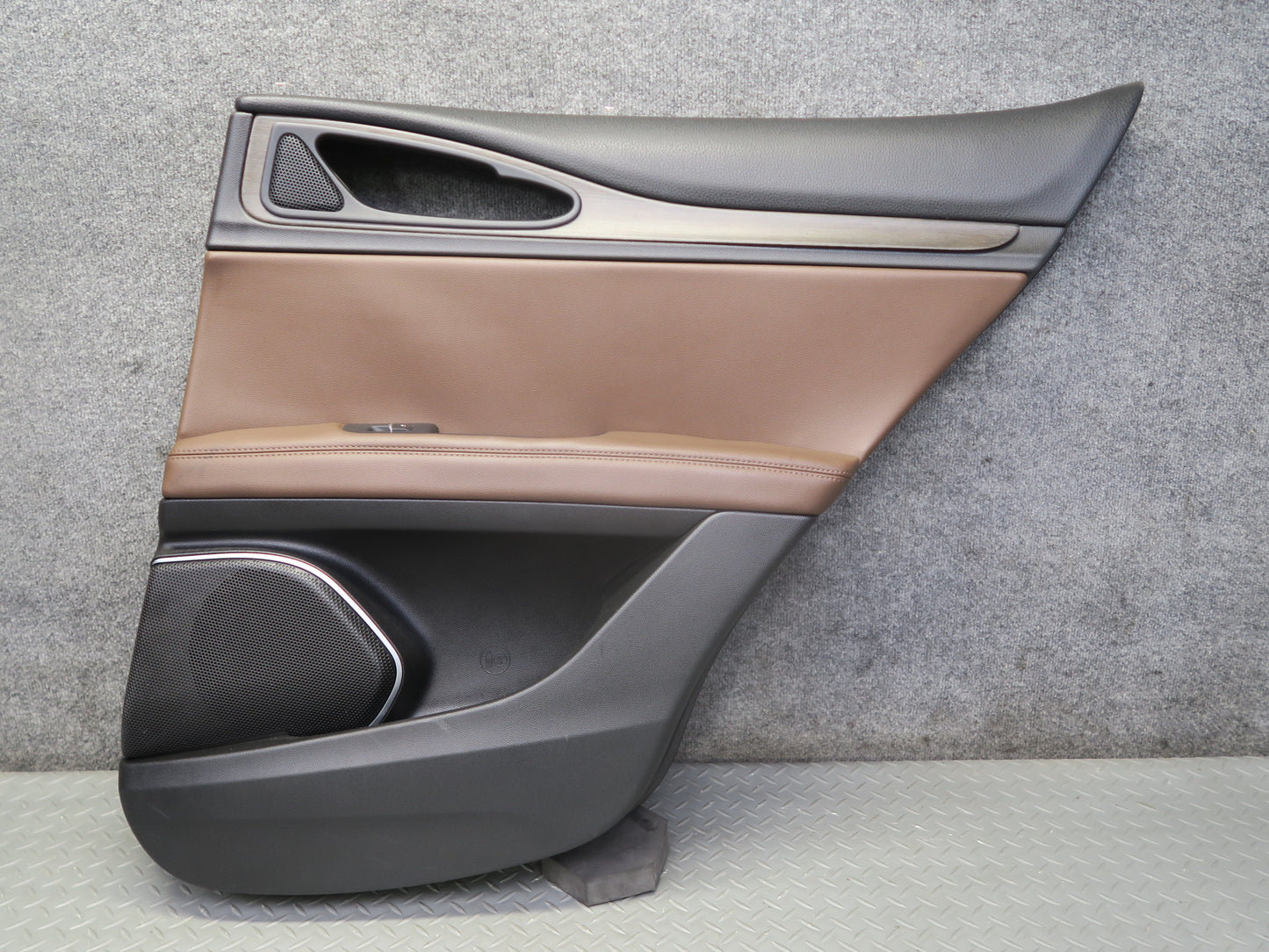 2017-2023 Alfa Romeo Stelvio Rear Left & Right Door Trim Cover Panel Set of 2