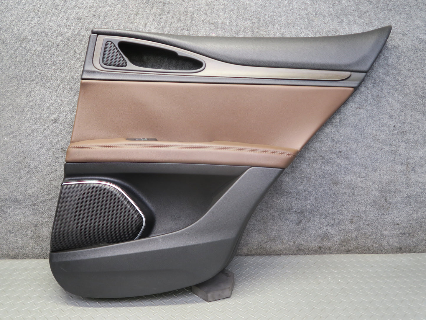 2017-2023 Alfa Romeo Stelvio Rear Left & Right Door Trim Cover Panel Set of 2