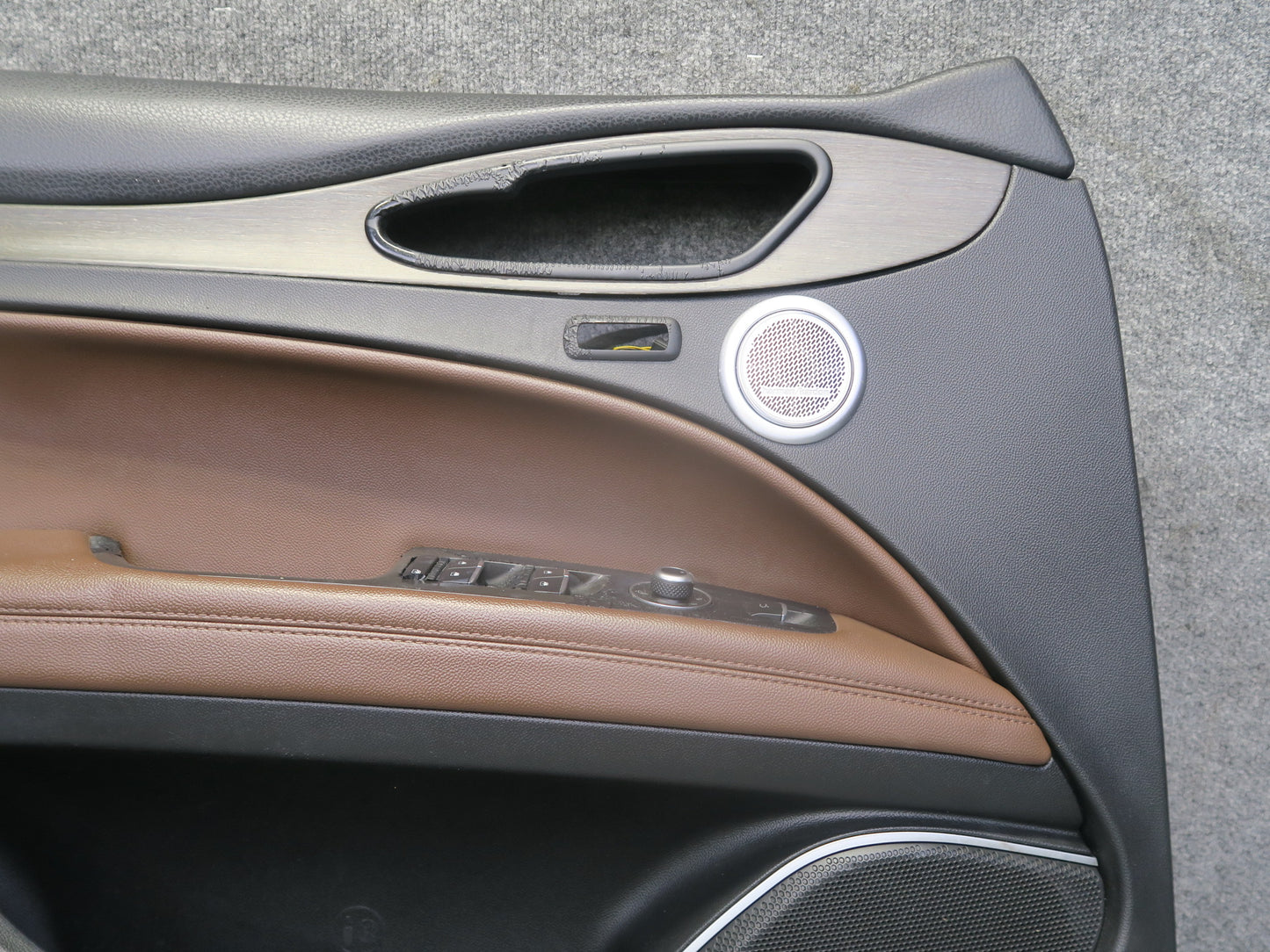 2017-2023 Alfa Romeo Stelvio Front Left & Right Door Trim Cover Panel Set of 2