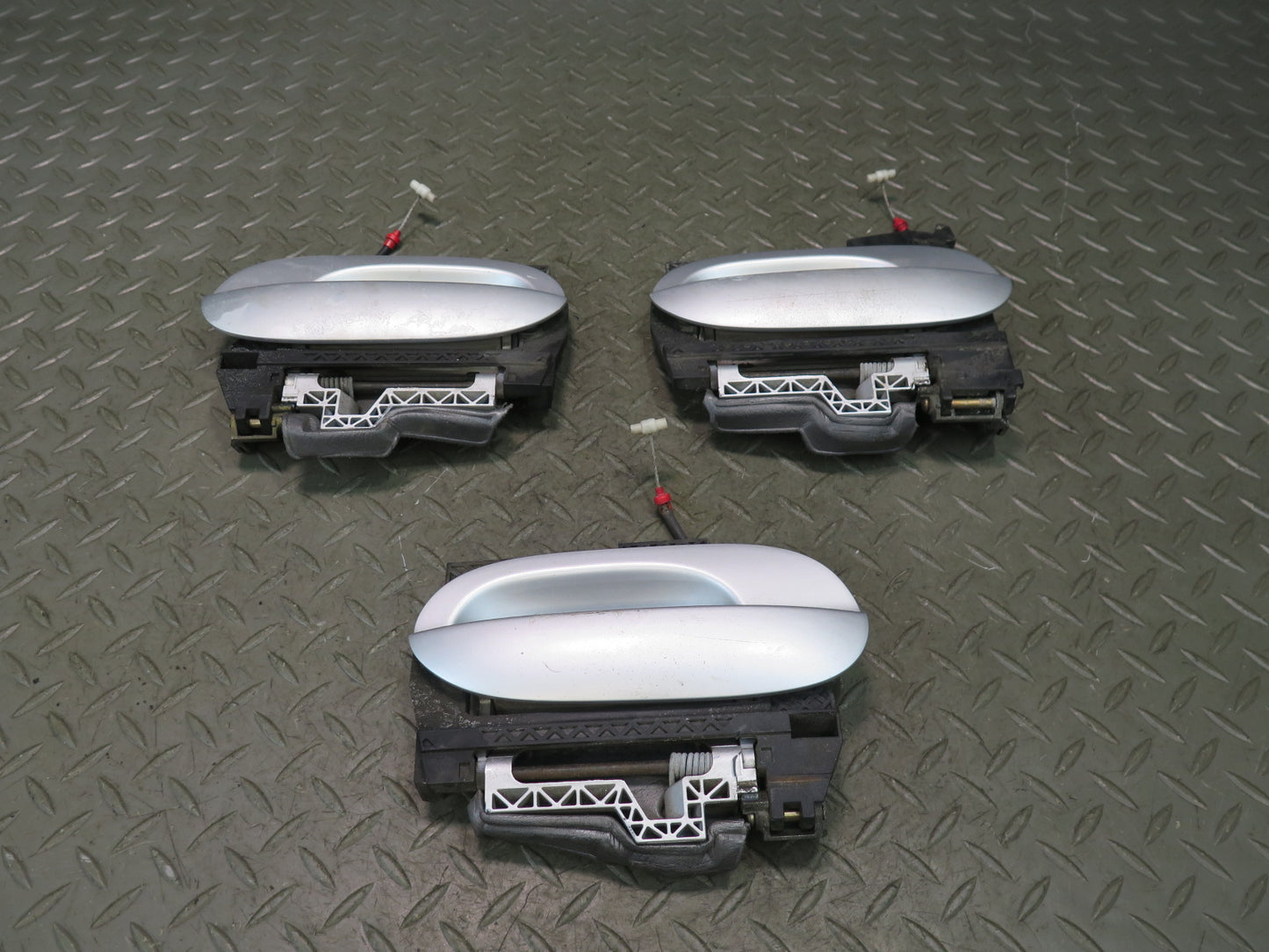 97-03 BMW E39 540ia Set of 3 Front & Rear Left  Right Door Exterior Handle OEM