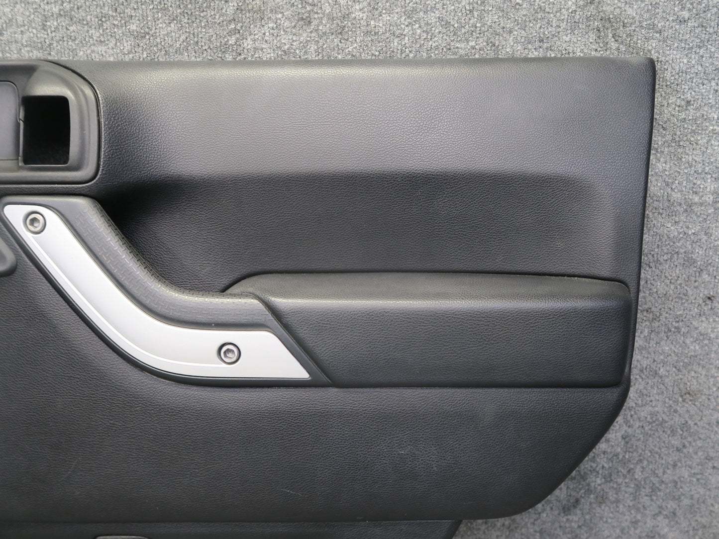 11-17 Jeep Wrangler JK 4-DOOR Set of 2 Front Door Interior Trim Panel Cover OEM